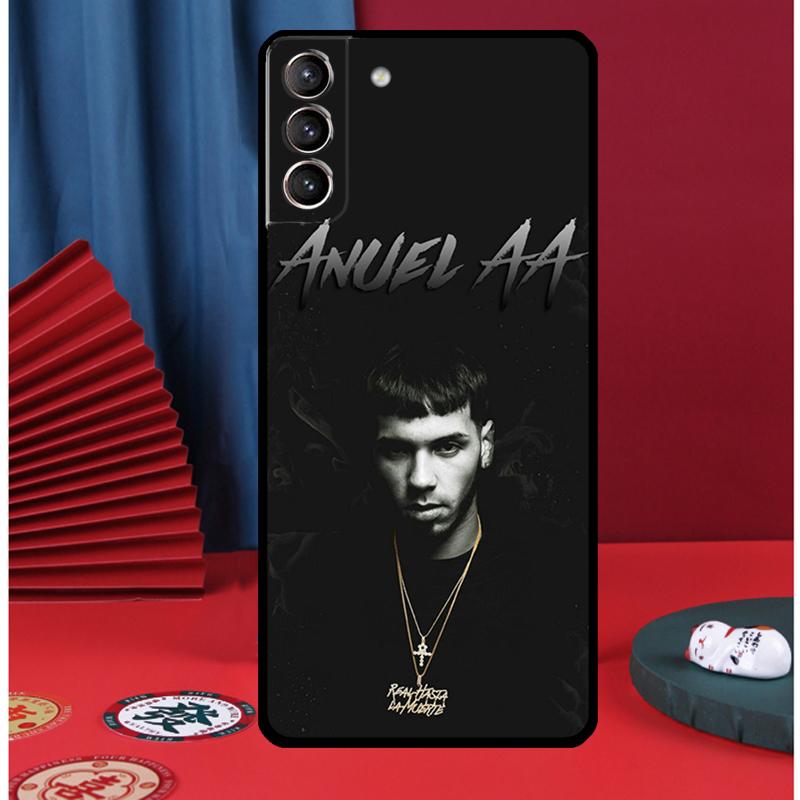 

Anuel AA Real Hasta La Muerte Phone Case For Samsung Galaxy S25 Ultra S9 S10 S20 S21 S22 Plus S23 FE S24 Ultra Back Cover Galaxy S20