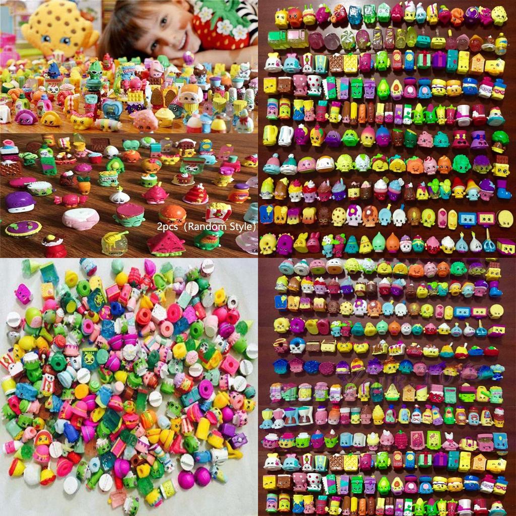Hot Sale 2pcs Mini Shopkins Season 2-5 Toys Abs Plastic Material