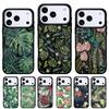 Monstera Flower Tropical Green Leaves Phone Case for iPhone 17 Air 16e 15 14 13 Pro Max Back Cover for 12 11 Pro Coque