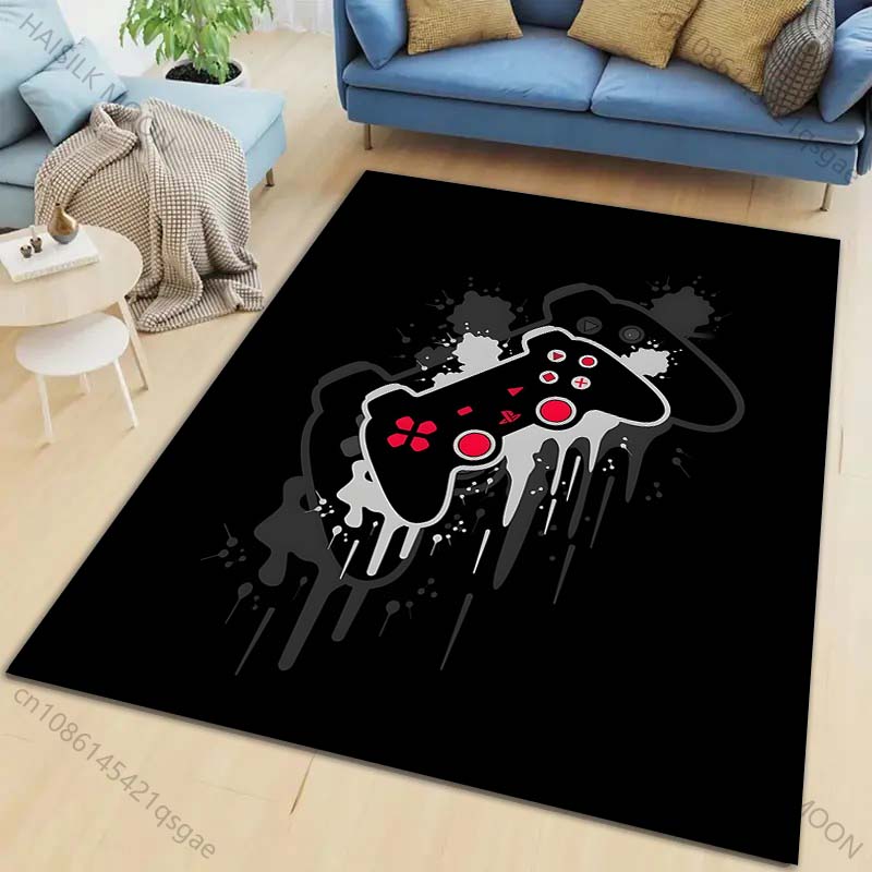1PC Game Controller Background Carpet for Living Room Bedroom Sofa Home Decor Rus Non-slip Floor Mat Luxury Gift Multiple Sizes
