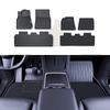 For Tesla Model YL 2025-2027 Car Floor Mat Double-layer Foot Mat Dirt-resistant TPE Waterproof Automobile Modification Supplies