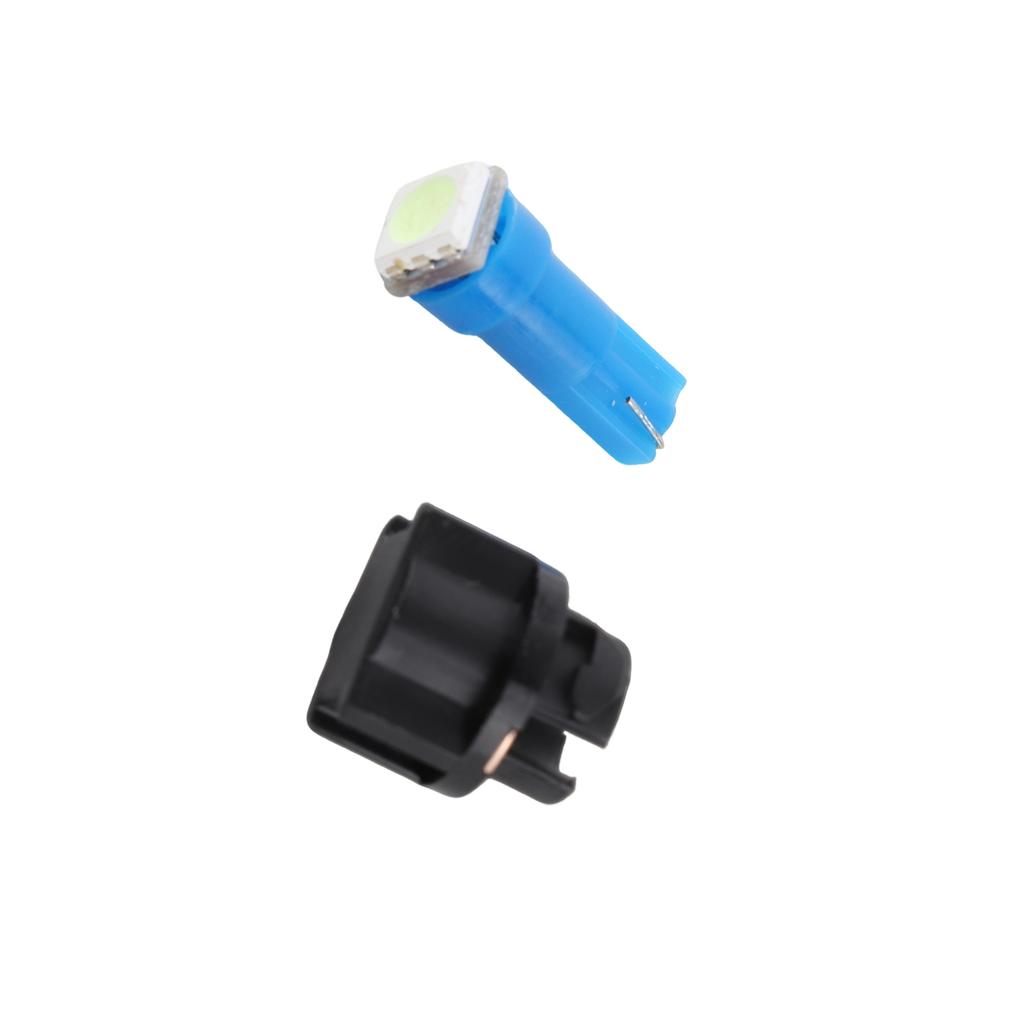 12V Dashboard Light Bulb T5 LED 5050 SMD Instrument Panel Lamp Blue