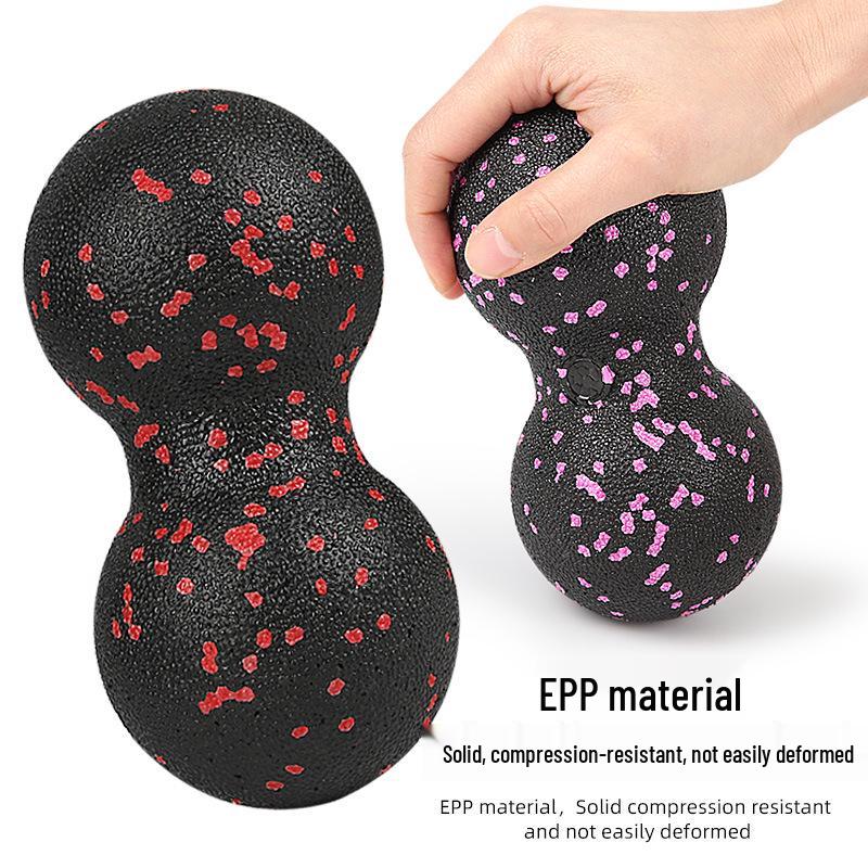 EPP Fascia Peanut Ball Massager for Yoga, Muscle Relaxation, Balance, and Foot Massage