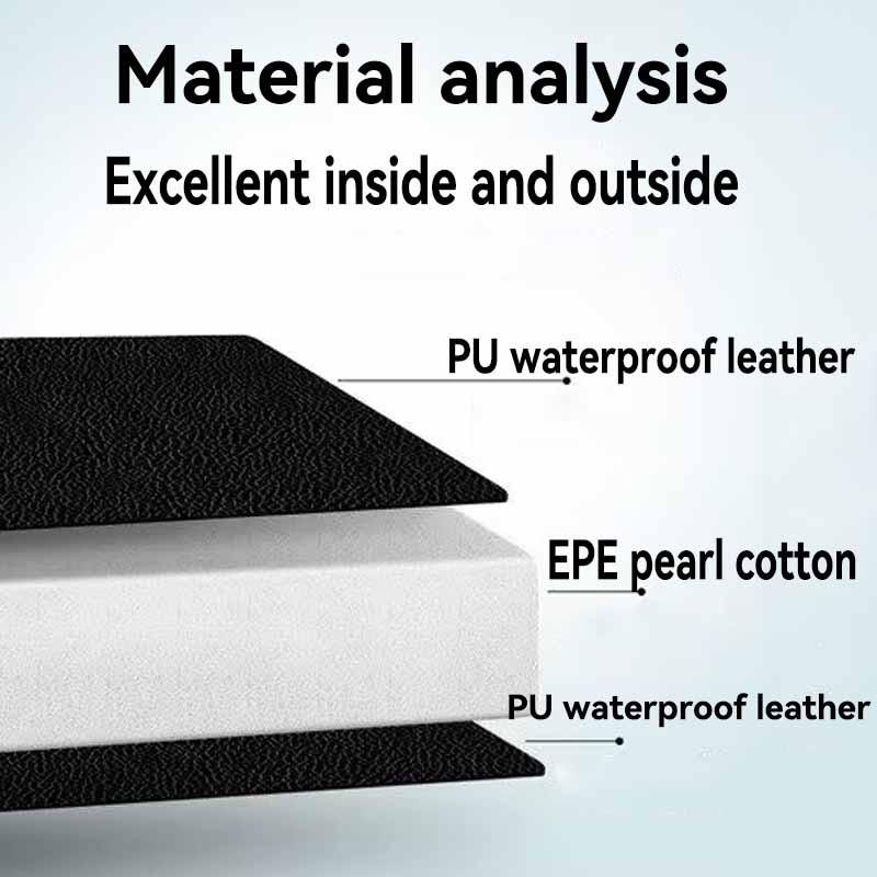 50MM Foldable Exercise Mat Portable Anti Slip Foam Gymnastic Mat Leather Yoga Gymnastic Tumbling Mattress Gym Mat