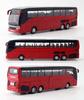 Baosilun 1:32 Alloy Double-Decker Bus Toy with Pull-Back, Sound & Light