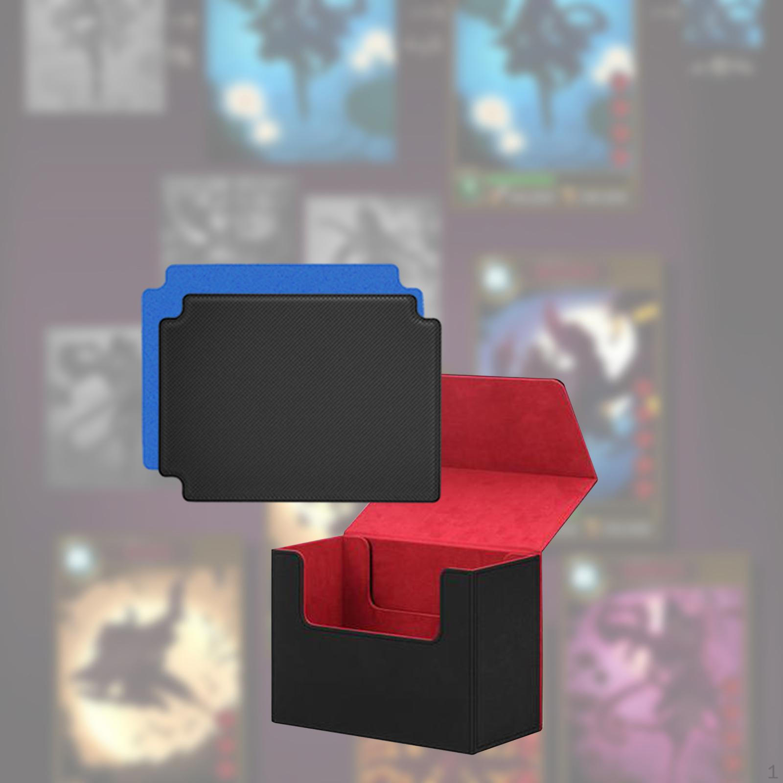 Разделители страниц для карт с вкладками для коллекционных карточек и спортивных карт Black and Blue