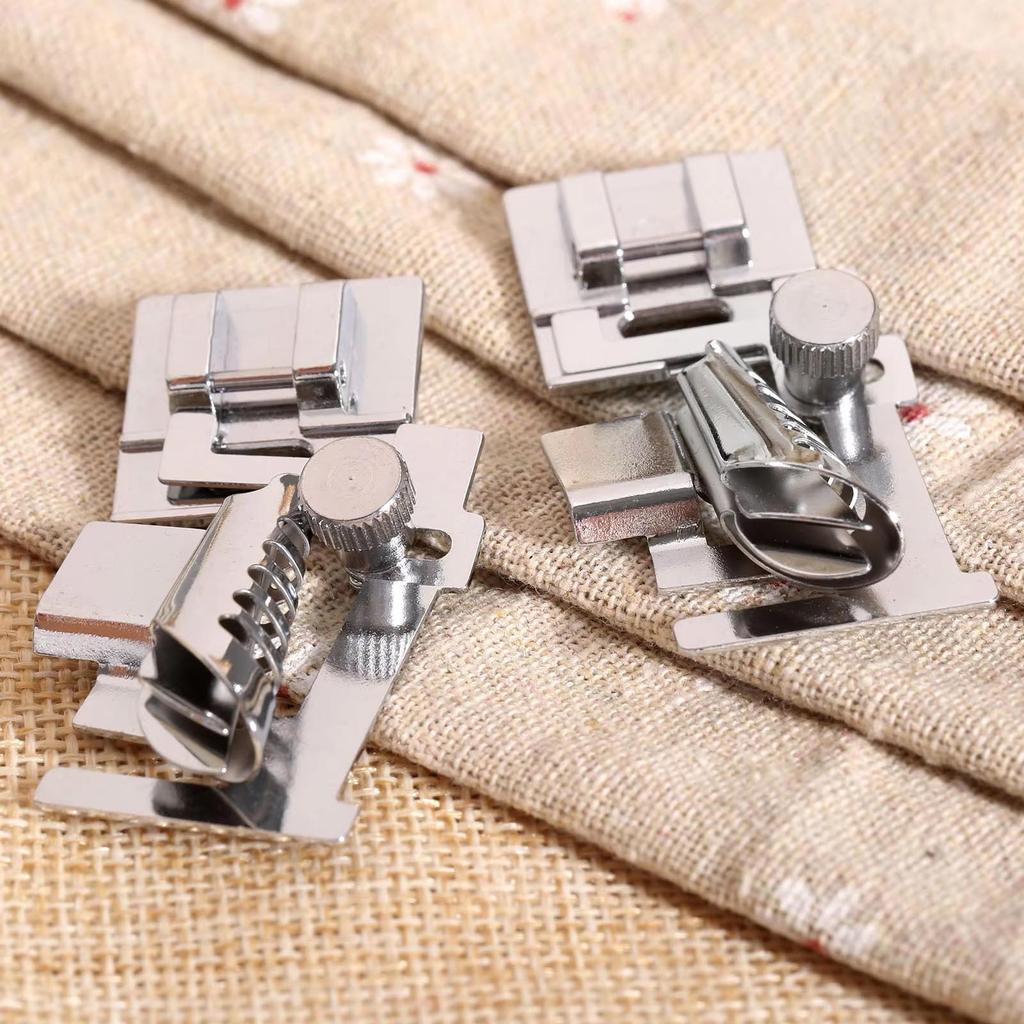 Bias Tape Binding Foot Sewing Machines Presser Foot Bias Tape Presser Foot for Snapped On Sewing Machine Industrial