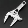 Mini Adjustable Bathroom Adjustable Wrench Strong Clamping Large Open End Multifunctional Spanner Bathroom Repair Tool