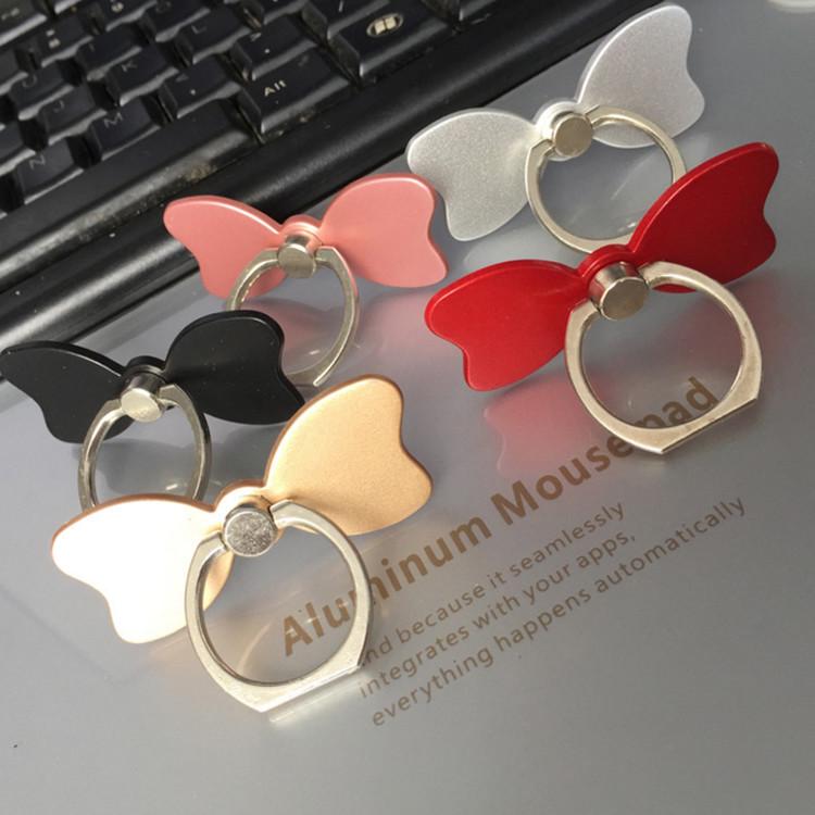 Buy Bow Tie Lazy Cell Phone Ring Support Metal Ring Fastener Giving