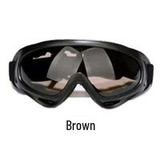 X400 Tactical Windproof Goggles for Cycling, Skiing, and Motorcycling - Military-Grade, Anti-Impact Protection.