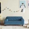 Kids Sofa Blue 70x45x30 cm Velvet