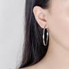 Personalized European & American Trend Elegant Hollow Square & Round Big Hoop Earrings for Women.