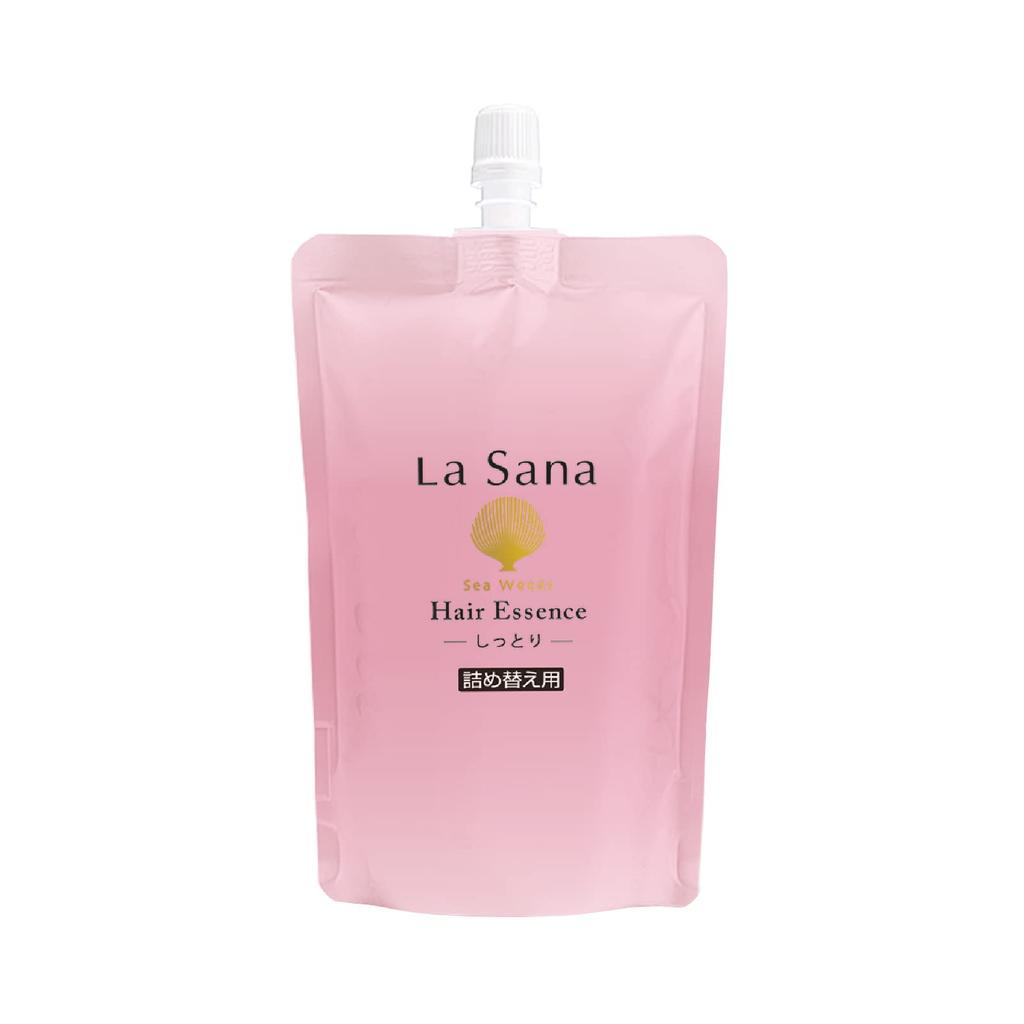 La Sana Seaweed Hair Essence, Moisturizing, Unscented (Refill 2, 140ml)
