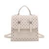 Schoolbag Foreign Style Personality Simple Fashion Backpack Autumn and Winter New Bag 1011 Trend Casual Women Niche Backpack