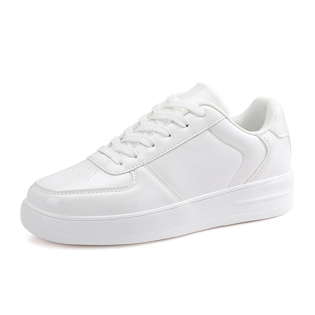 New breathable little white shoes, student trend versatile platform sports and leisure board shoes