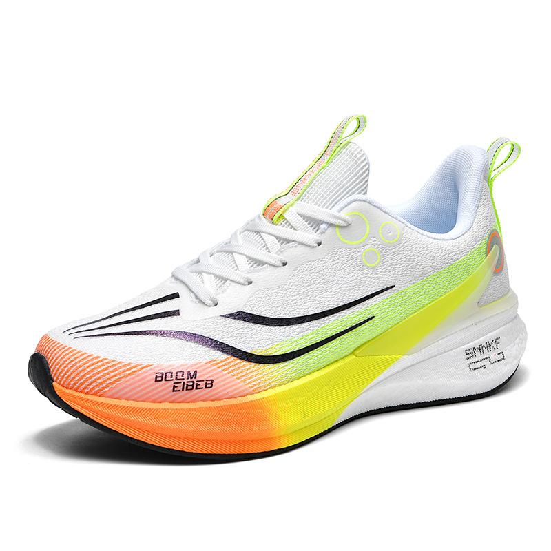 Chitu 8pro real explosive carbon plate breathable friction sound running shoes for men and women with the same lightweight cushioning rebound sports