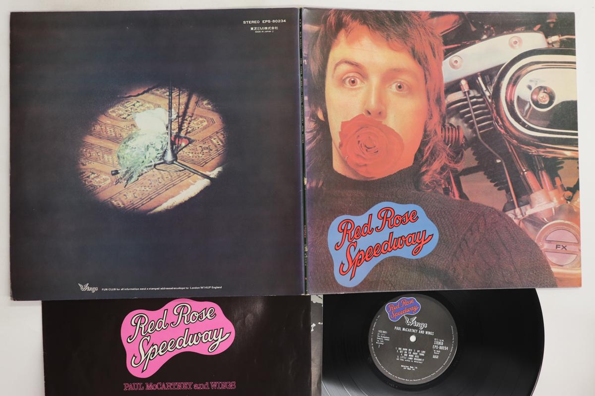 

LP Пластинка ПОЛ МАККАРТНИ, WINGS - Red Rose Speedway EPS80234 CAPITOL 1973 Япония Рок Б/У