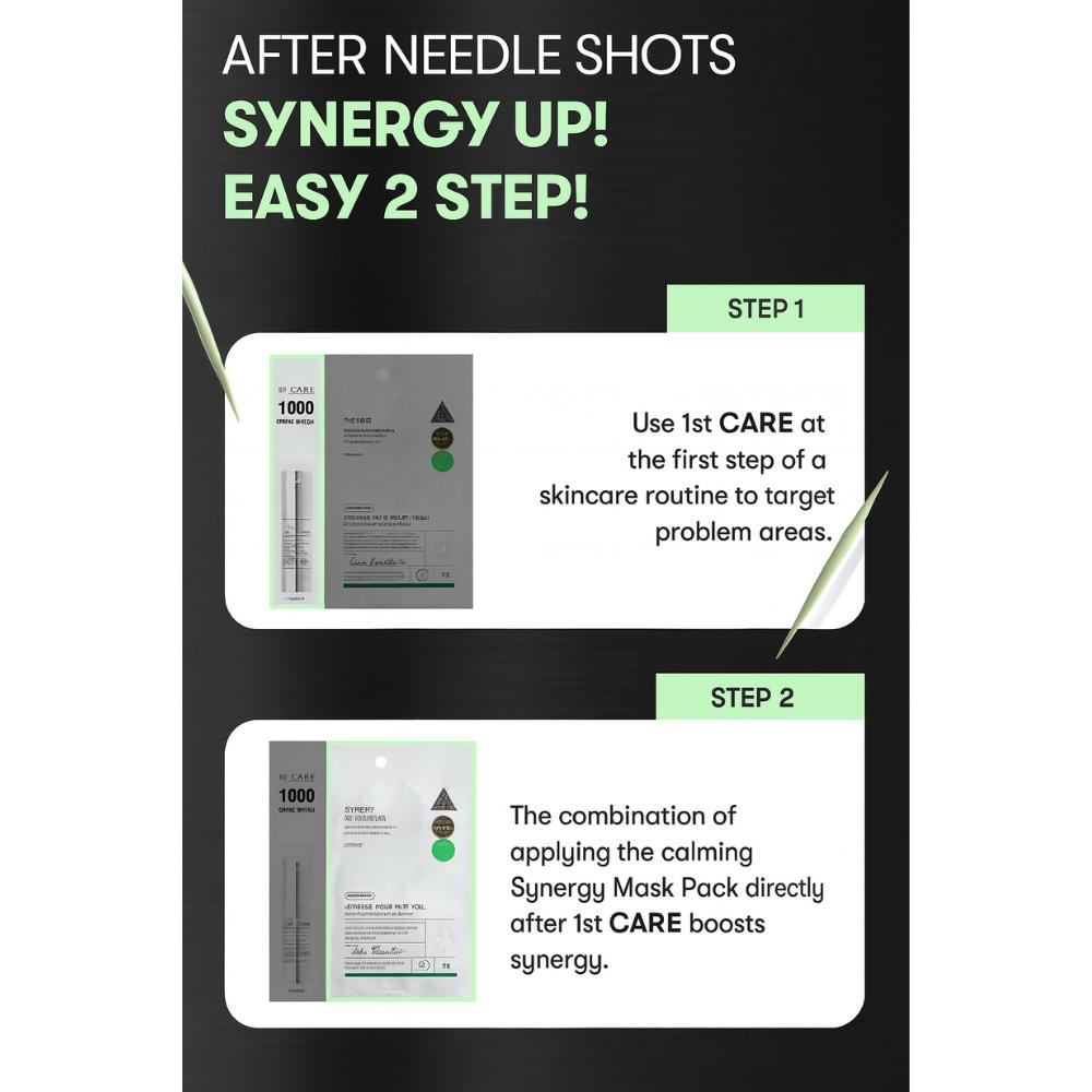 VT COSMETICS VT Reedle Shot 1000 2-Step Mask 2ea (2 Times of Use)