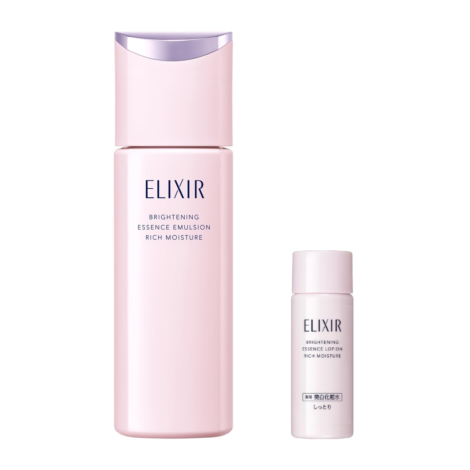 ELIXIR Brightening Emulsion WT 130mL+18mL cosmetic set
