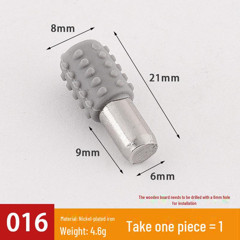 Transparent Movable Wardrobe Panel Bracket for Glass or Wooden Partition