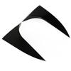 Rear Window Side Spoiler Sturdy Durable Bright Black Easy To Install Rear Spoiler Reducing Wind Resistance for Focus