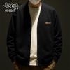JEEP SPIRIT Men's Casual Zip-Up Cardigan Sweatshirt