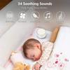 Einschlafhilfe, Baby-Einschlafhilfe, privates Modell, Zuhause, tragbares weißes Rauschen, Nachtlicht, Schlafinstrument