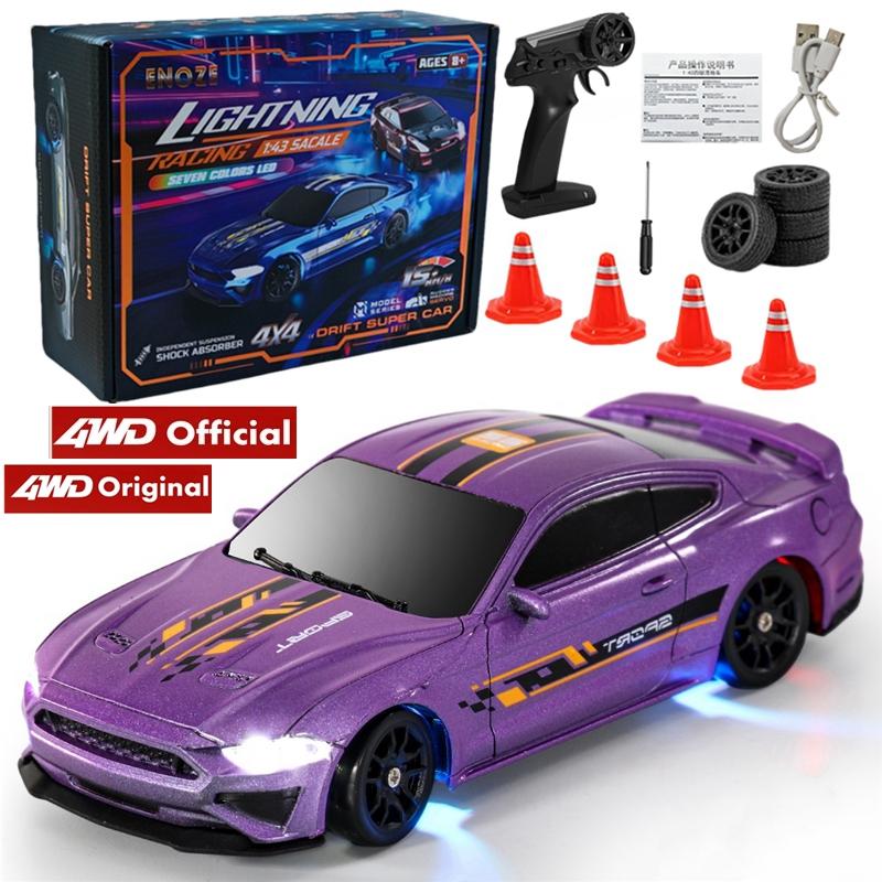 4WD Racing 1:43 or 1:64 RC Electric Drift Car Radio Full Proportional Remote Control RC Drift Car Toys Gifts for Kids and Adults