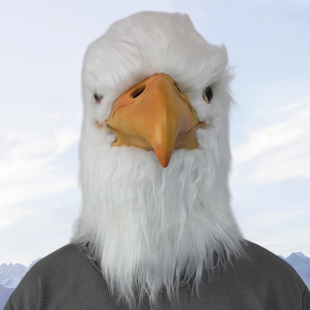 Neue Hawk Maske Adler Vogel Kopfschmuck Halloween Kostüm Party Cosplay Requisiten Adler Masken Party Karneval Festival Dress up Prop