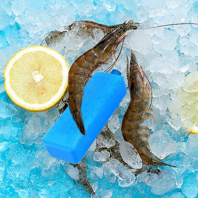 Ice Pack Lunch Box 350ml Ice Packs Air Conditioner Ice Crystal Box Cooling Bag Freezer Ice Pack Reusable LongLasting Cooling Bag