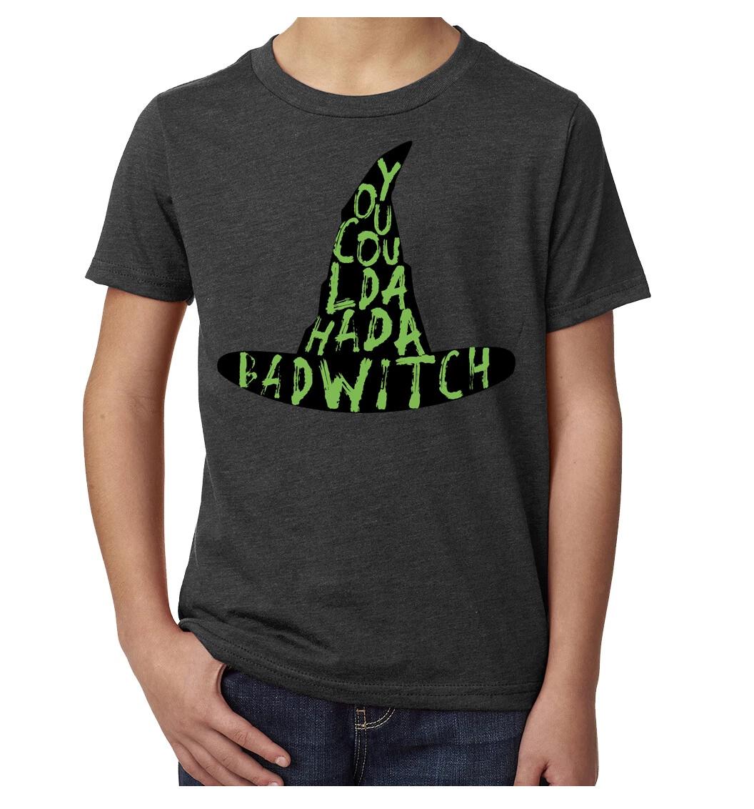 You Coulda Bad Witch Shirts, Funny Graphic Shirts, Halloween Kid s T-Shirts! M