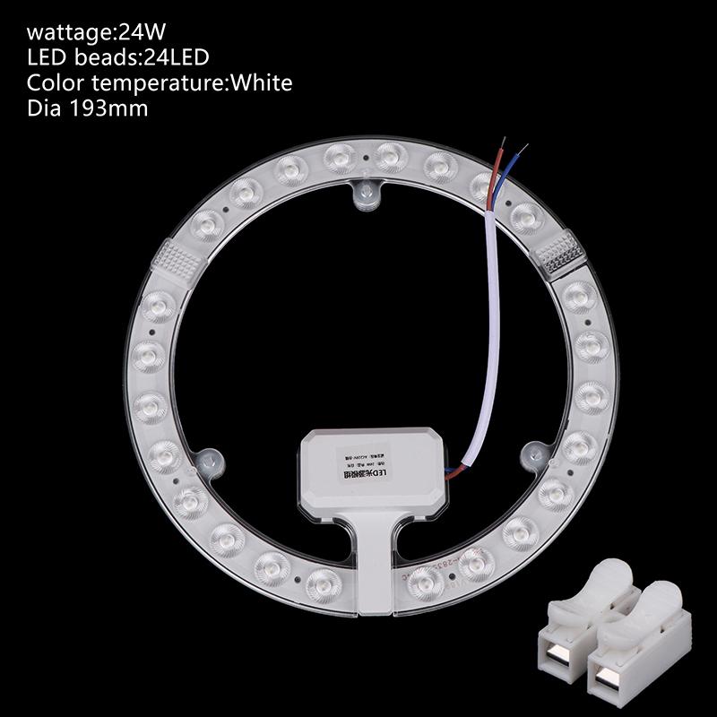 1 Sada 12W 18W 24W 36W 48W LED Panel Panelové Světlo Náhrada Stropní Ventilátor Nástěnné Svítidlo Kulatý Modul 220V LED Stropní Světlo Modul