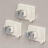 Handun Wall-Mounted No-Drill Mop Holder with Hooks