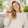 Fruit Shaped Bead Filled Stress Relief Toy Squeeze Sensory Toy for Hand Exercise and Relaxation Random Style Provided