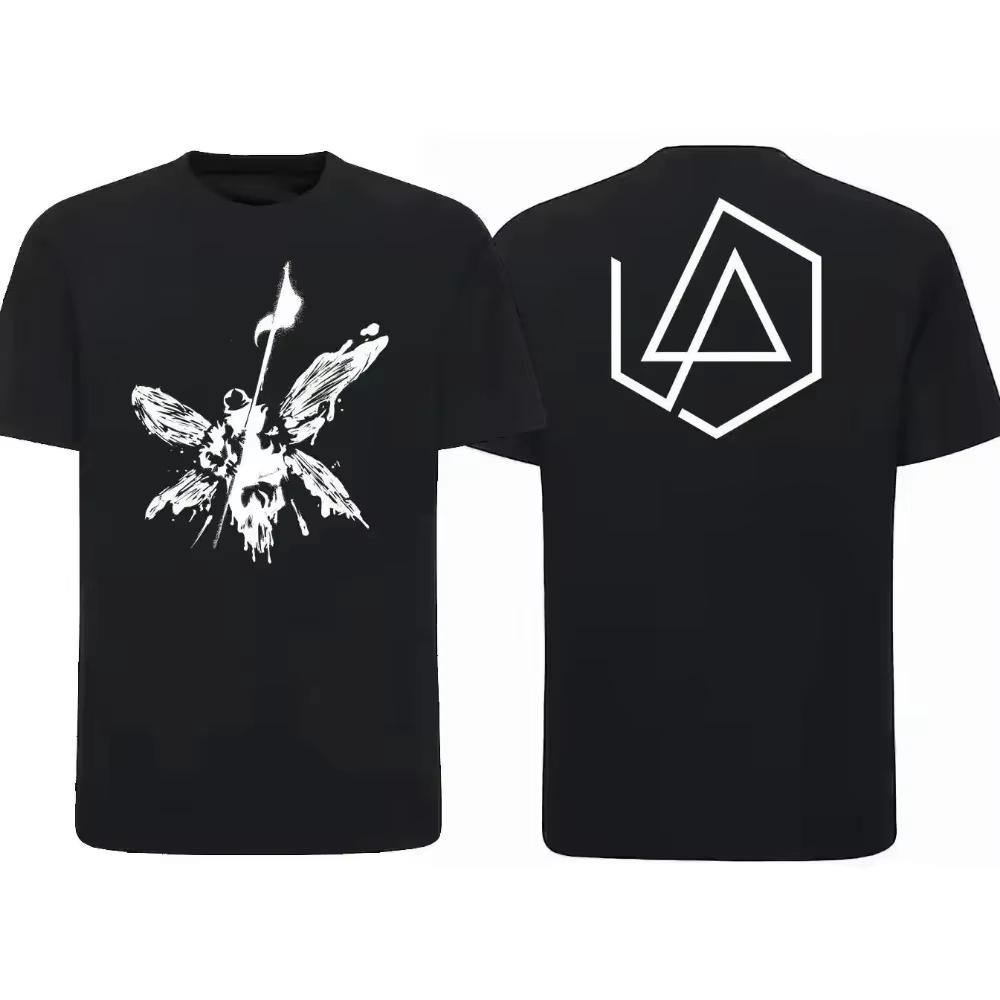 Linkin Park Subverts The End Flag Evolutionary Theory Meteora 20th Anniversary Park T-shirt Nostalgic Men Women Tee Vintage Tops