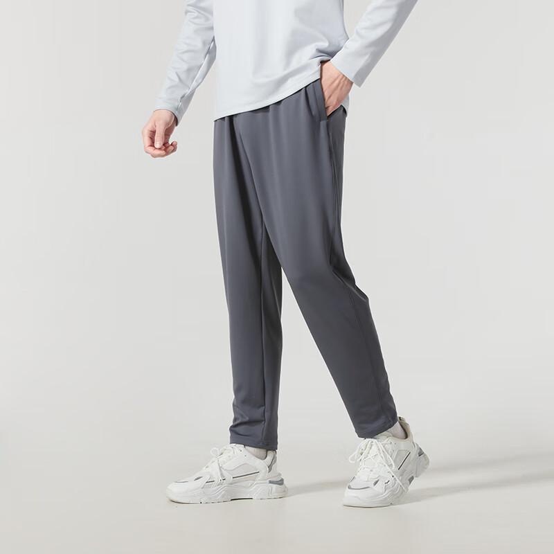 Under Armour Laced Training Comfortable Breathable Knitted Sports Pants Men Bottoms Gray 1387435-025