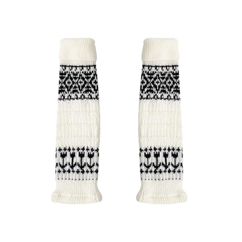 Elegant Knitted Boot Socks Women Girls Piled Up Socks Leg Warmer Enjoy Comfort for Daily Use in the Autumn and Winter