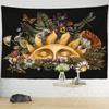 Vintage Plant Sun Tapestry Wall Hanging Psychedelic Witchcraft Hippie Tapez Art Dormitory Living Room Home Decor