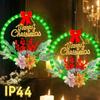 1PC DIY Christmas Sign with 8 Flashing Light Functions and Timer - Multifunctional LED Holiday Decor, Vintage/Modern Neon "Merry Christmas" Sign