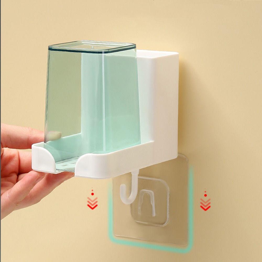 With Cup Toothbrush Holder Cute Toothpaste Organizer Cartridge Hiking Camping Supplies