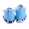 5*3cm Mini Canvas Shoes Multi Color Clothes Accessories Cartoon Sports Shoes  Children Toys