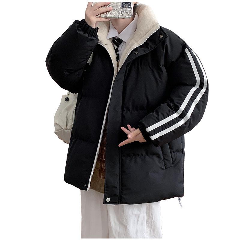 Padded-on Men's Loose Ins Port Romantic Padded Clothes Brand Student Padded Jacket Thickened Short Men's Jacket