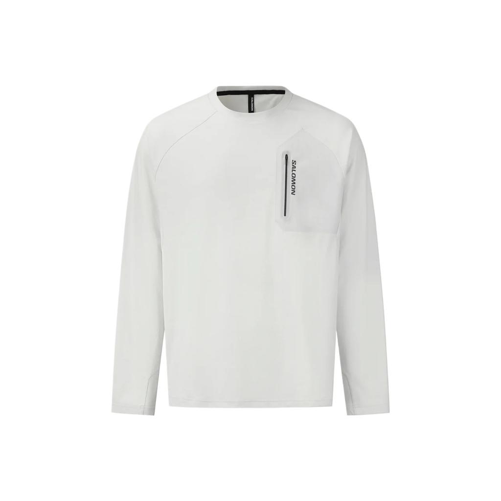 SALOMON Uni FW/AW25 Prime Round Neck Moisture Wicking Long Sleeve T-Shirt Unisex Tops C30083