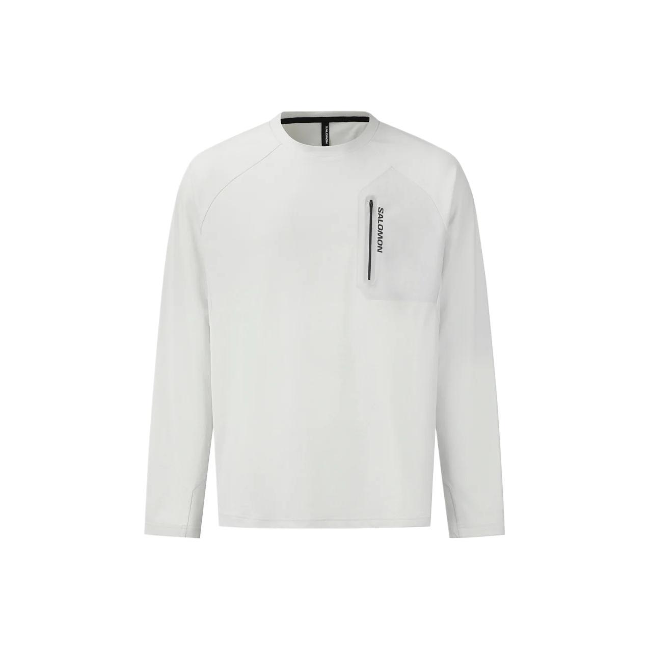 

SALOMON Унисекс футболка с длинным рукавом и круглым вырезом Prime FW/AW25 с влагоотводящим эффектом C30083 L