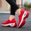 Fashion Yellow Mesh Platform Sneakers Thick Sole Breathable Casual Shoes Women Sneakers Knitting Socks Sneakers White Tennis Shoes