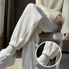Corduroy Sweatpants Women's Season Fleece New Loose Casual Small Thickened Leggings Pants