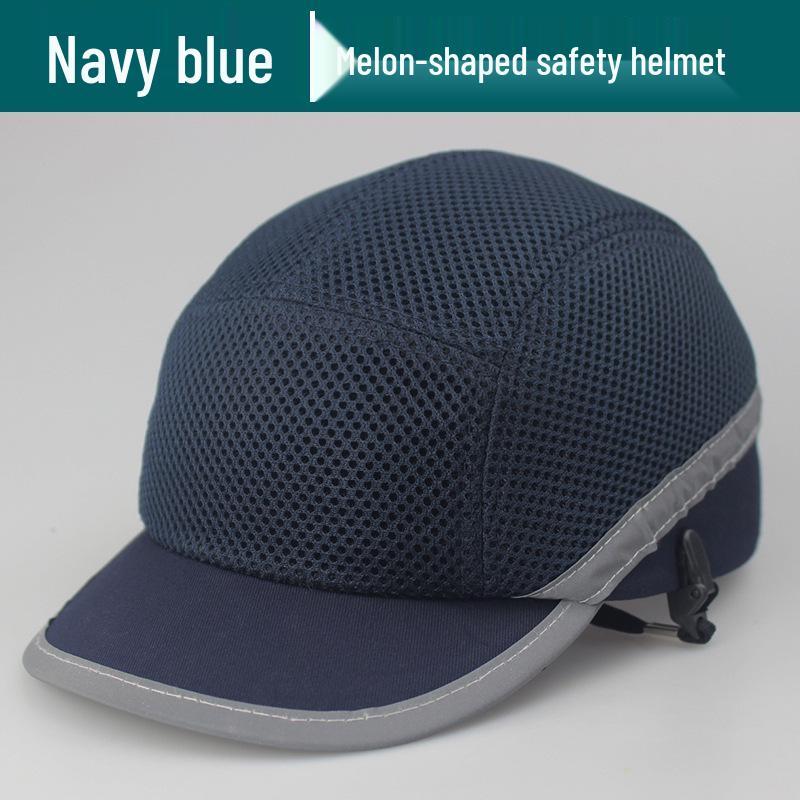 Lightweight Breathable Anti-Bump Cap with PE Shell for Impact Protection and Safety