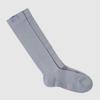 Women's Ribbed Loose Crew Long Socks Blue UR122CSC34