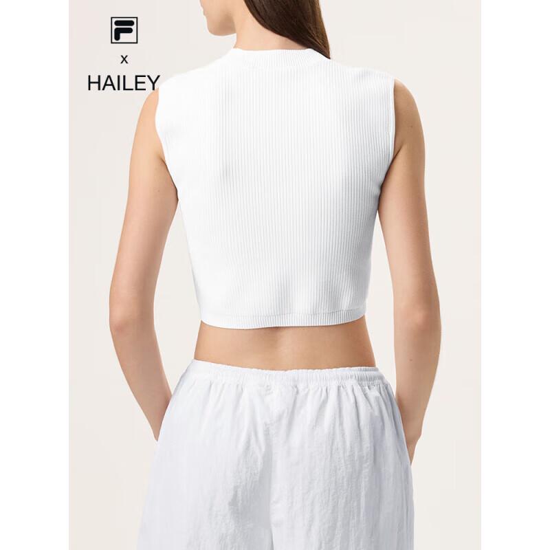 FILA x Hailey Women's Woven V-neck Tennis Vest