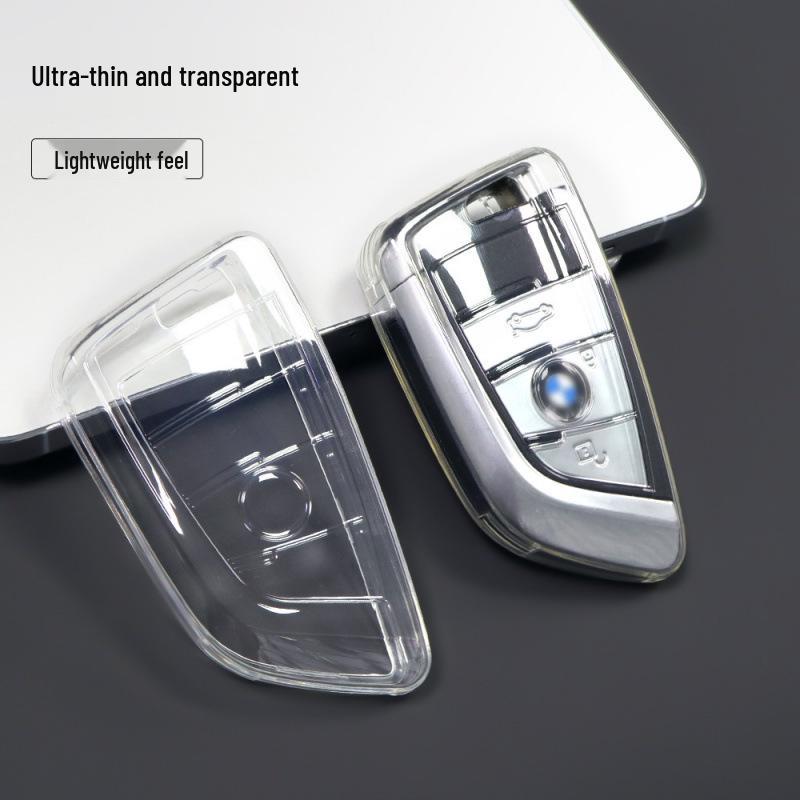 Transparent TPU Key Cover for BMW X3, X5, X6, New 5 Series, 3 Series, 7 Series